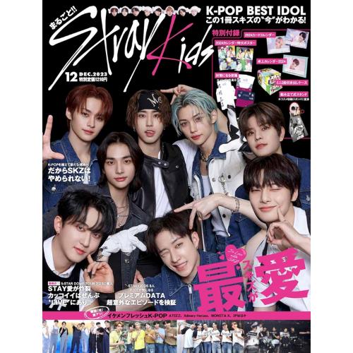 Stray Kids · K-POP BEST IDOL 2023.12 x Stray Kids (Magazine